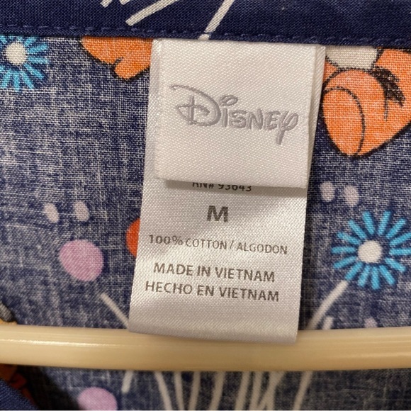 Disney Winnie The Pooh Scrub Top Women’s‎ Size Medium Cotton Pullover - Picture 4 of 8